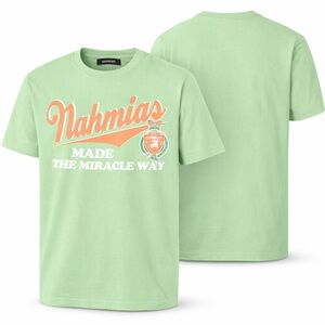 NAHMIAS Green Miller Way Tshirt Size Large NWOT Retail $256